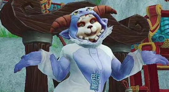 魔兽世界嘉年华套装成胖哒熊猫人重回幻化界