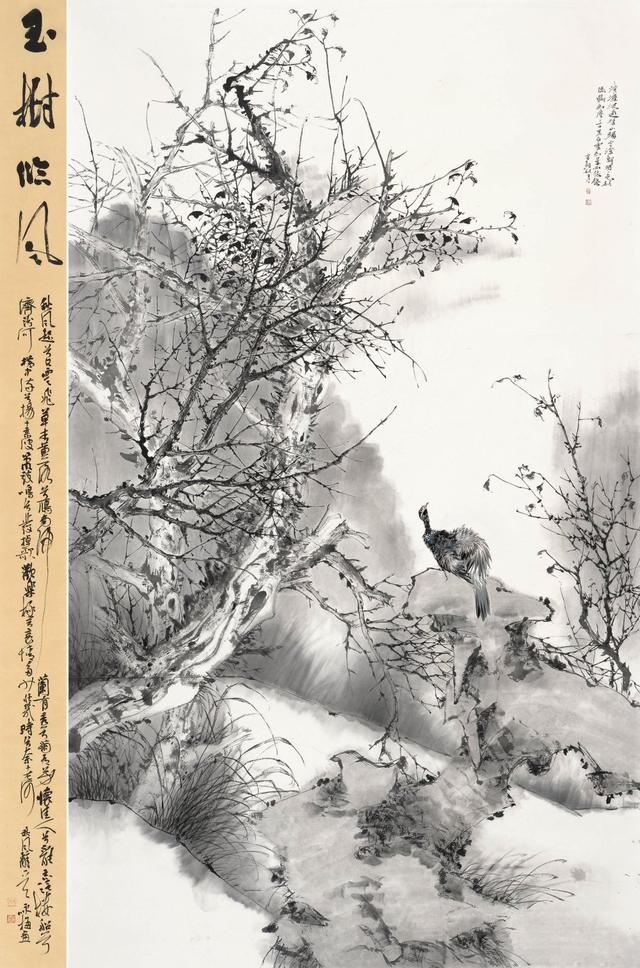 画家张咏梅画作欣赏画中有诗诗中有画