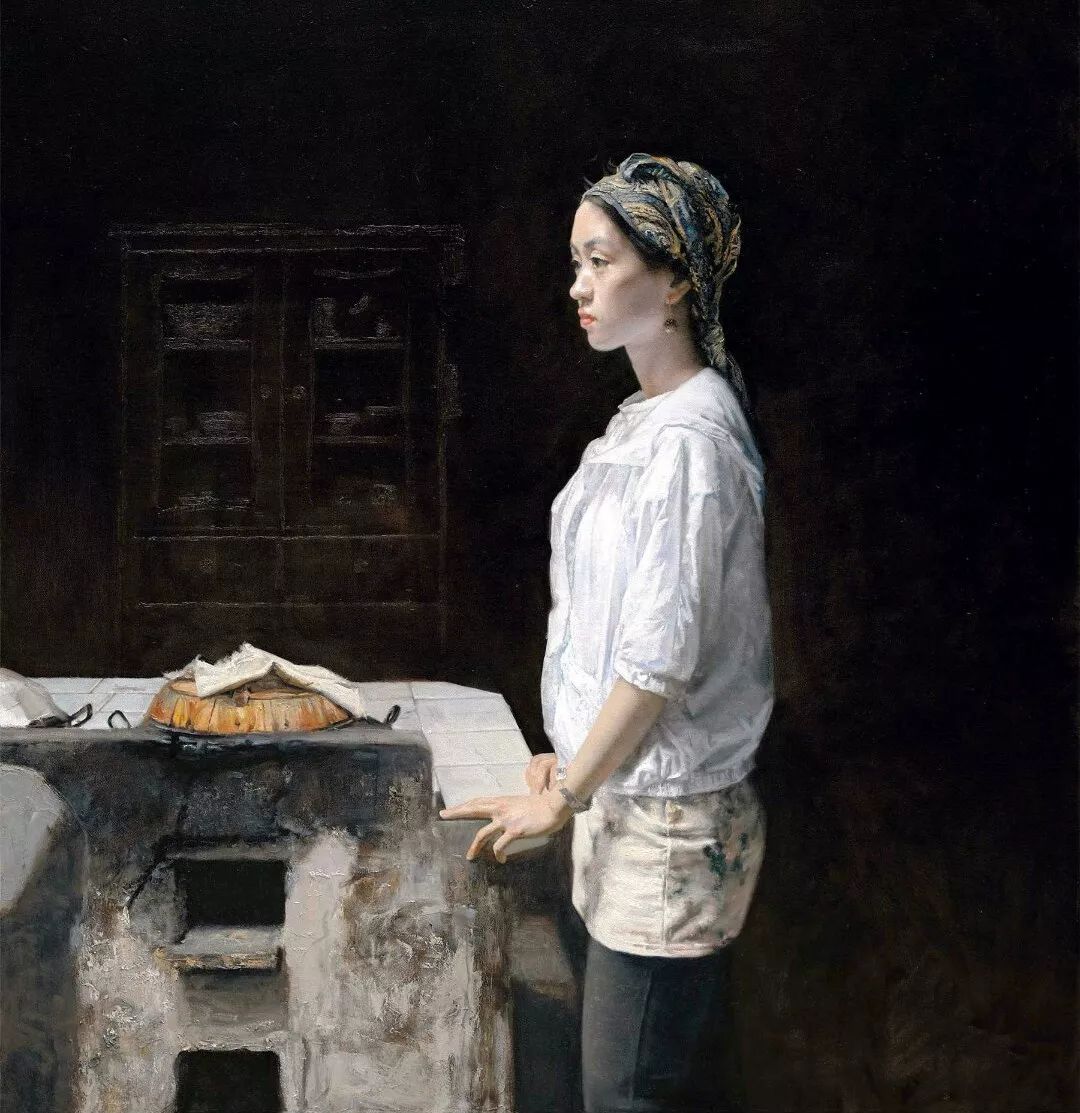 中国经典油画人物肖像