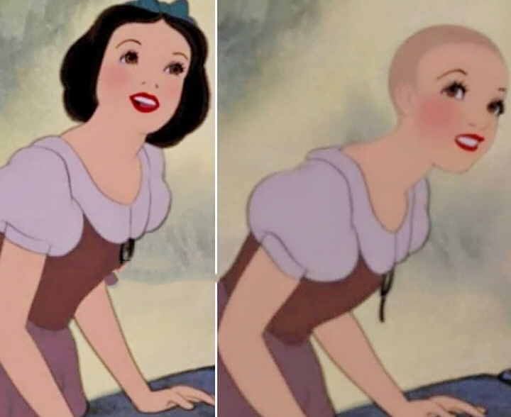 迪士尼公主集体剪成短发,艾莎公主御范儿十足,白雪公主惨不忍睹