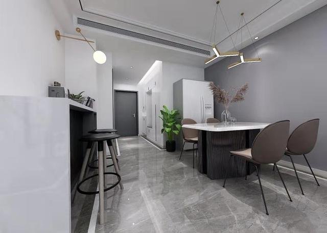 泰安绿地云水谣127平装修,黑白灰色调完美演绎90后小资情调--泰安鹤立