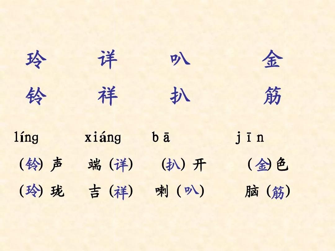 部编版二年级上册第5课玲玲的画知识点图文解读