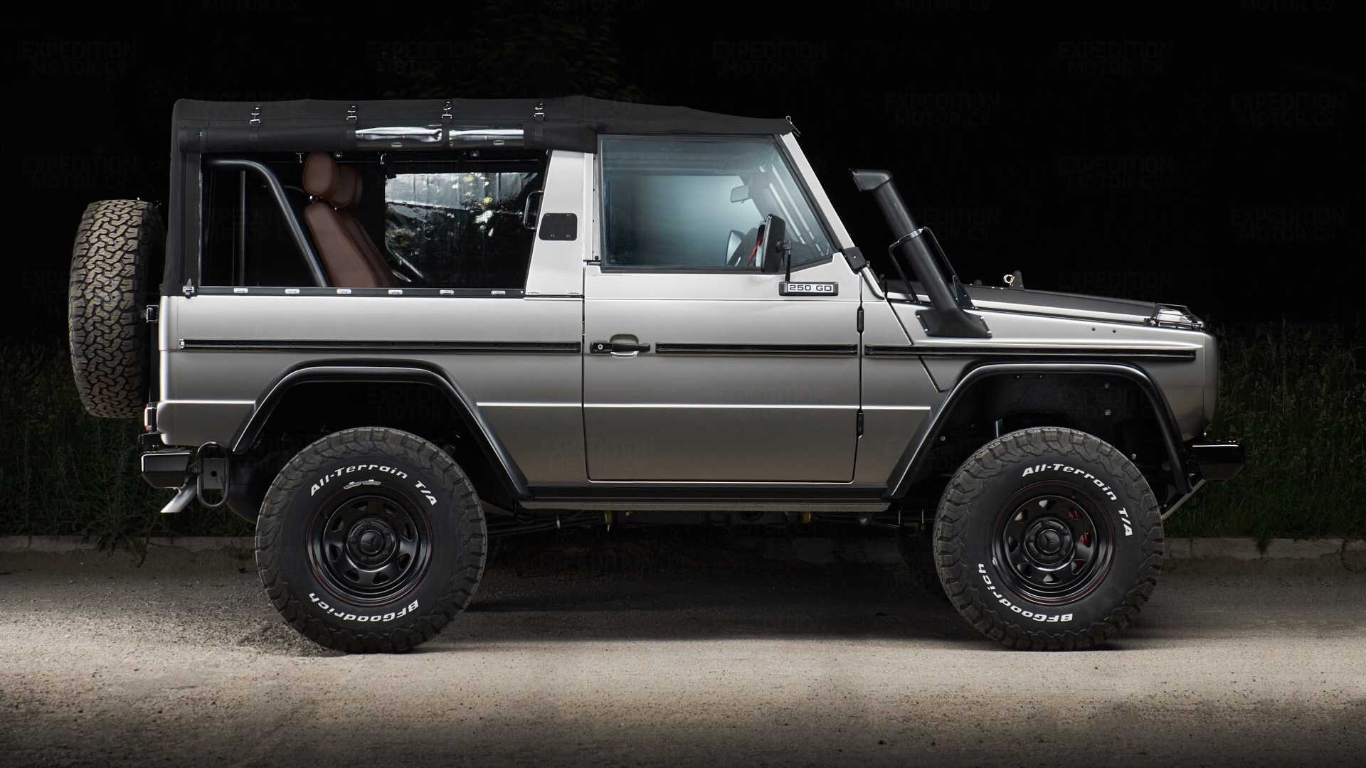 expedition motor团队还原1992款军用奔驰250gd!