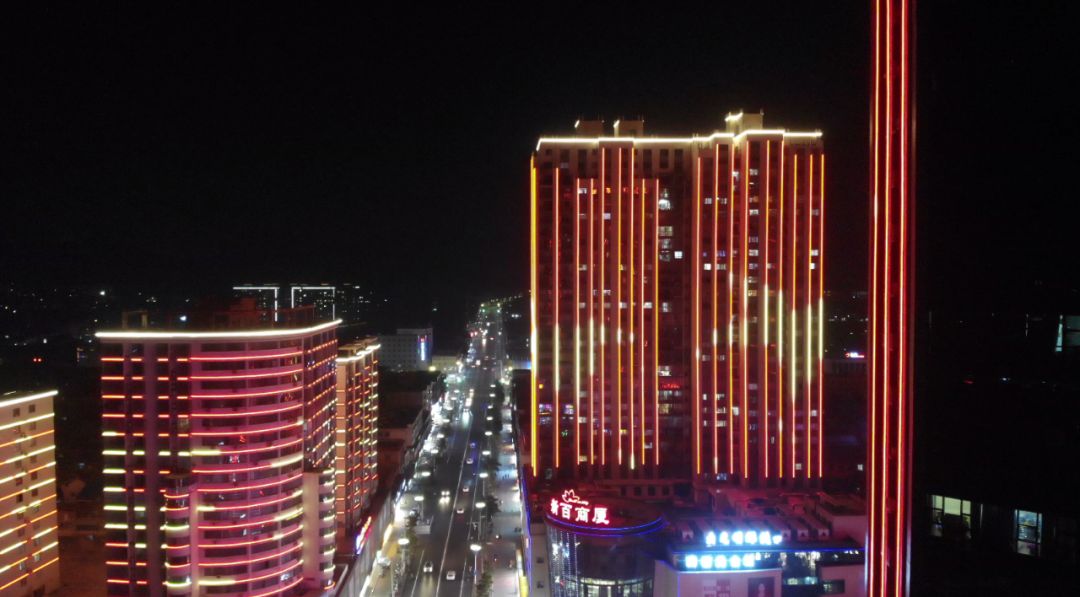 这几天萧县的夜景真是太漂亮!