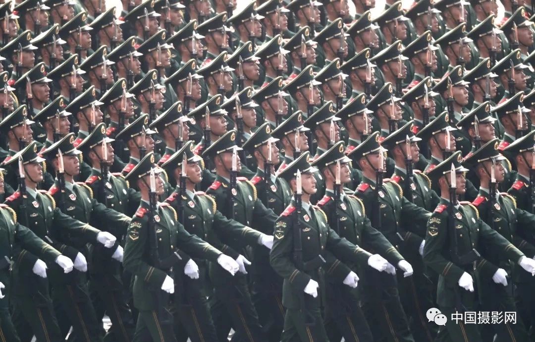 阅兵现场|15个徒步方队打包送给你!