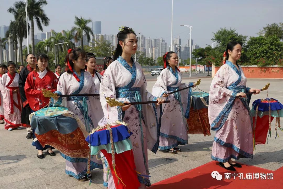 精彩回顾 | 南宁孔庙举行传统笄礼
