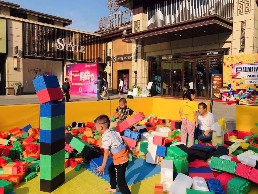 这个积木王国,让小朋友玩嗨了!