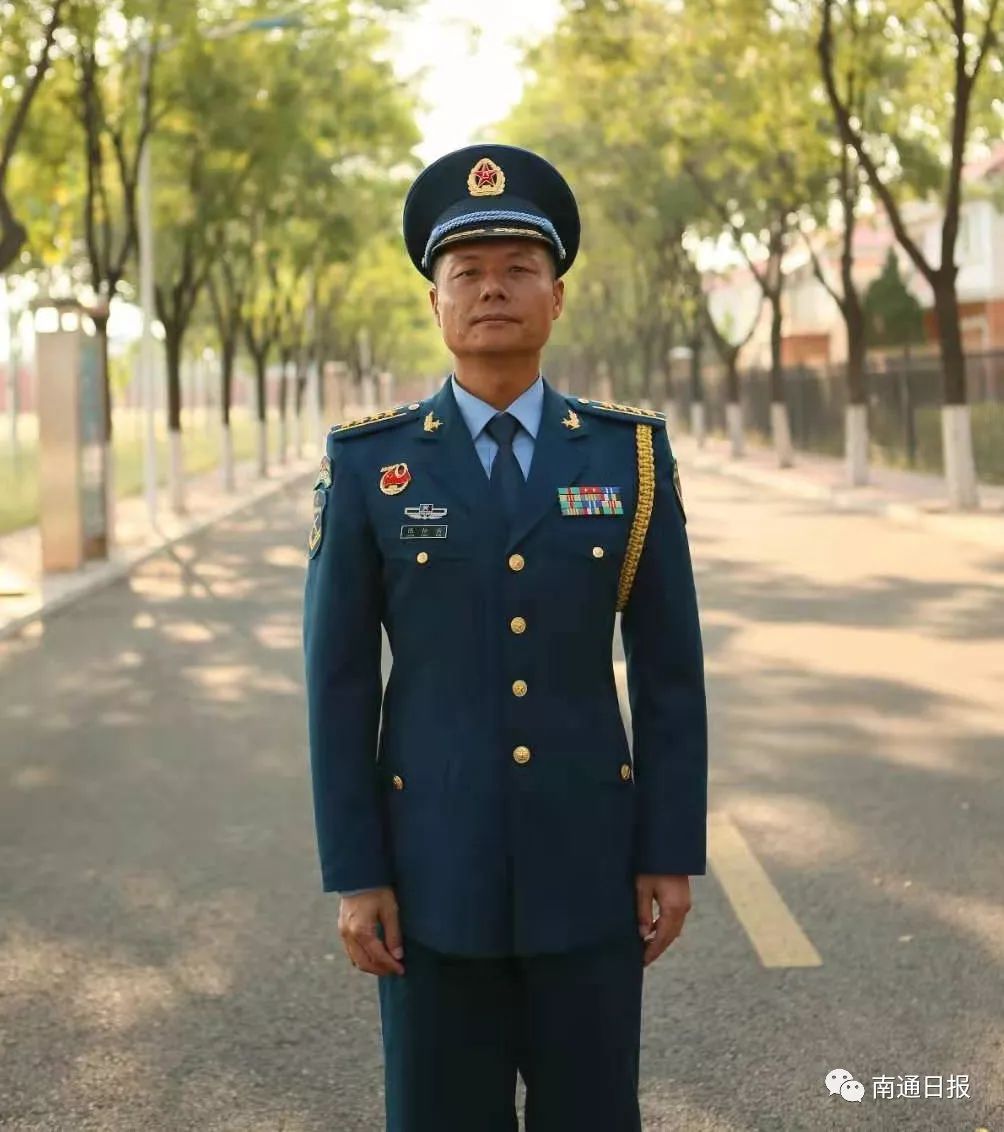 荣光如皋籍军官陈松云雄纠纠气昂昂走过天安门广场