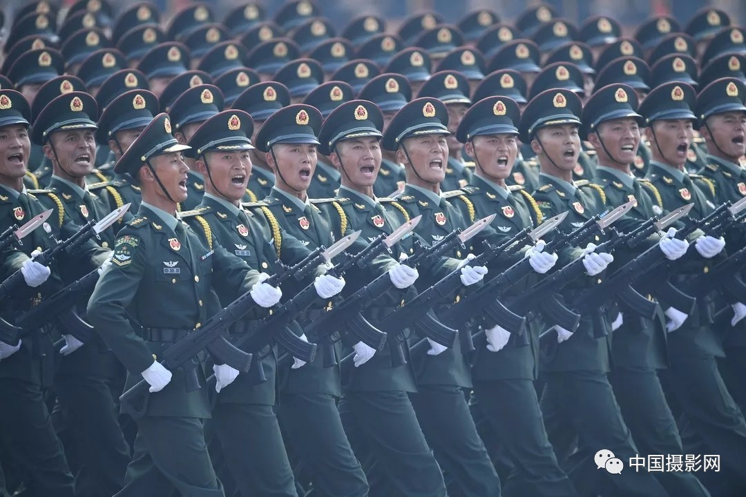 阅兵现场|15个徒步方队打包送给你!