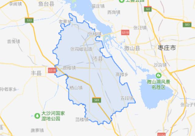 沛县县城详细地图图片