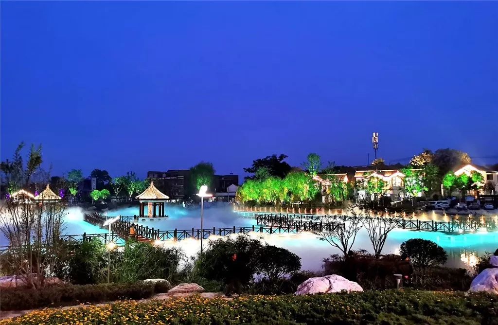 简阳东来桃源天黑不打烊,全新夜游模式开启~_景区