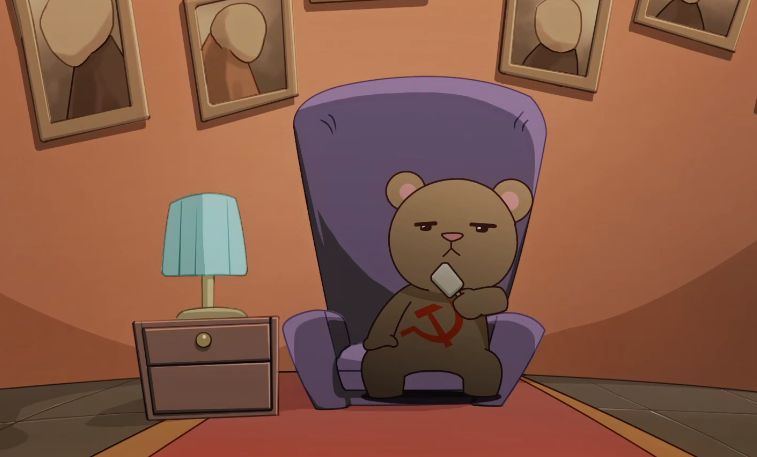 动画中将新中国以及其建立者比作兔子,"种花家"就是"中华家"的谐音.