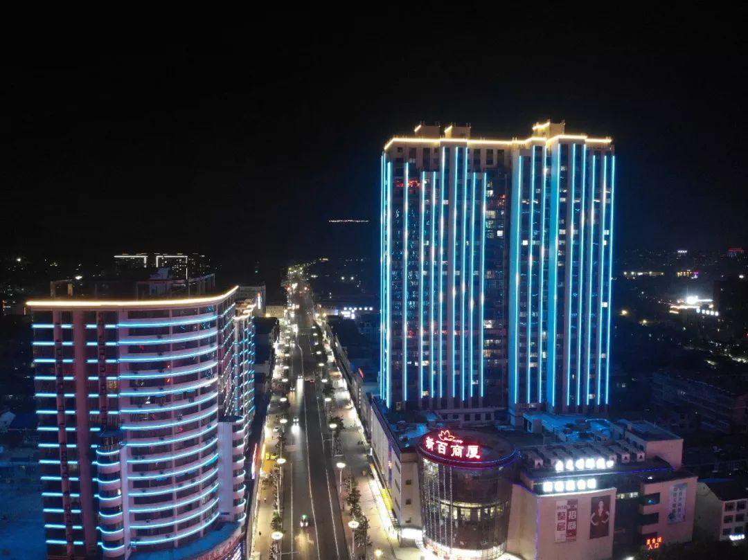 这几天萧县的夜景真是太漂亮!