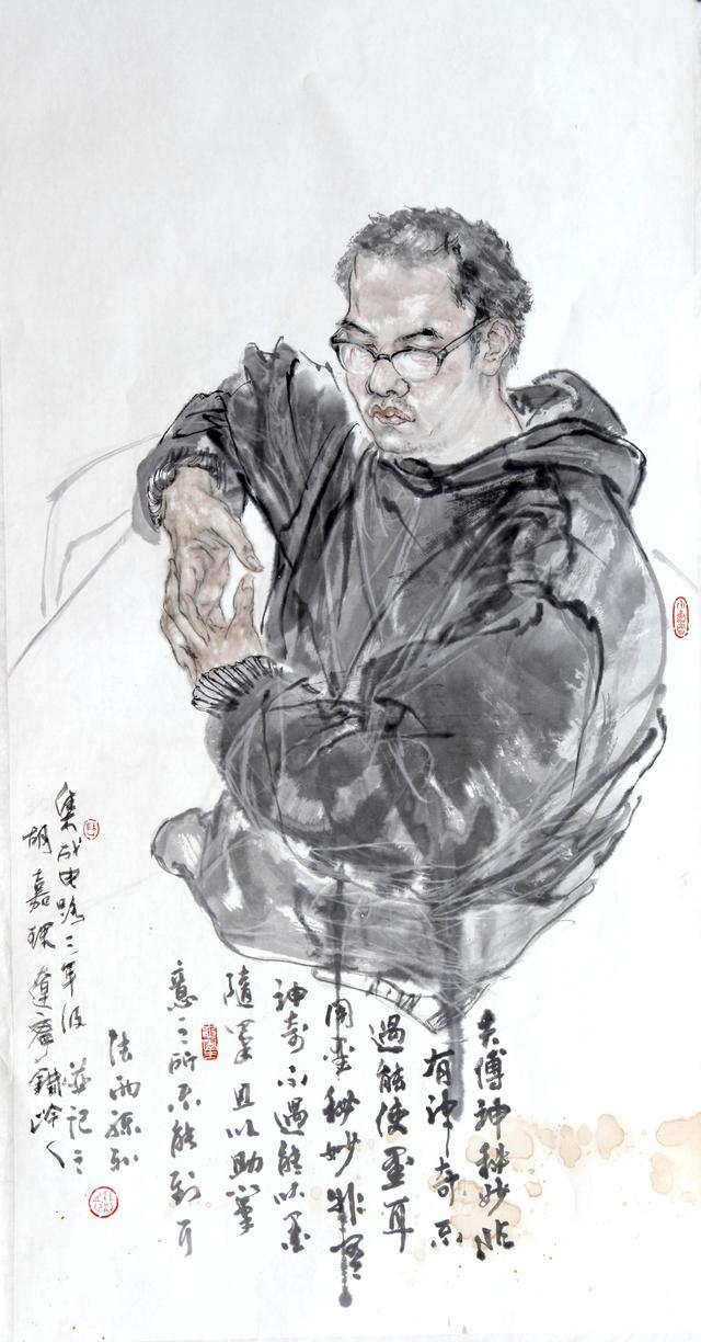 北洋风华孙列中国人物画作品展在津开幕