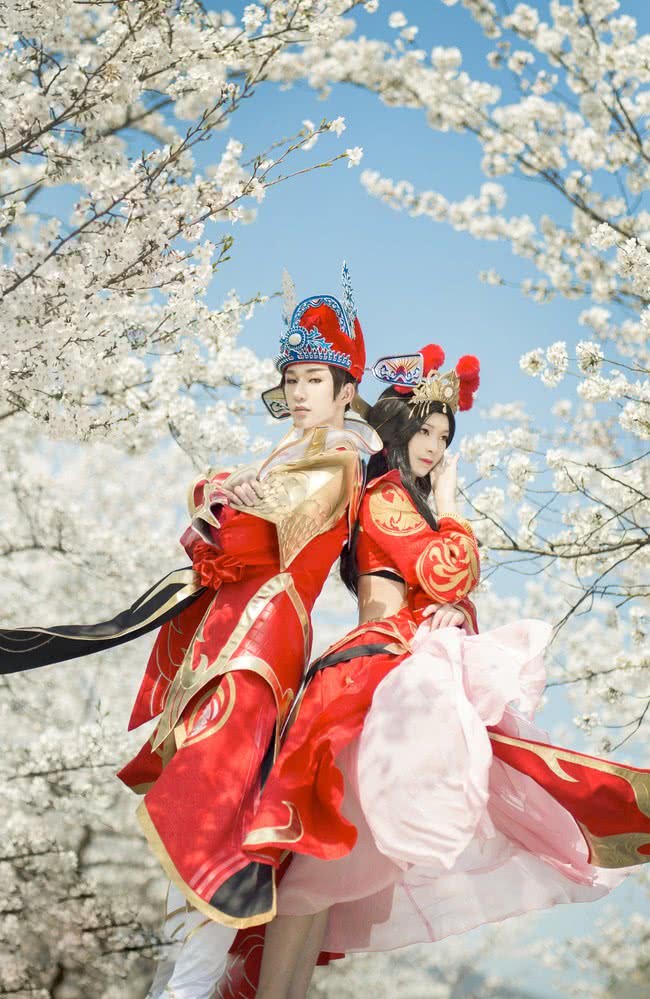 精彩人物扮演壁纸王者荣耀大圣娶亲至尊宝好酷啊