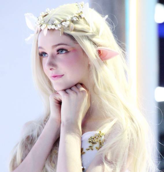 这个长得像精灵般的仙女,令全世界窒息!