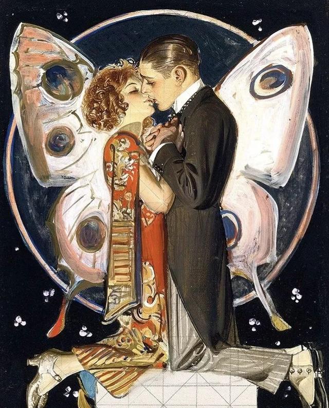摩登男女thearrow的缔造者上世纪美国著名插画师jcleyendecker