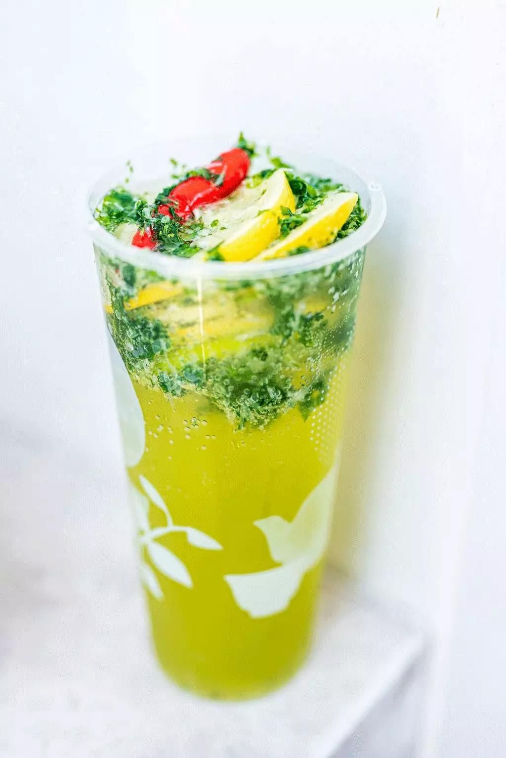 佛山第①家"粤式点心×茶饮店",就藏在岭南天地!_双柠