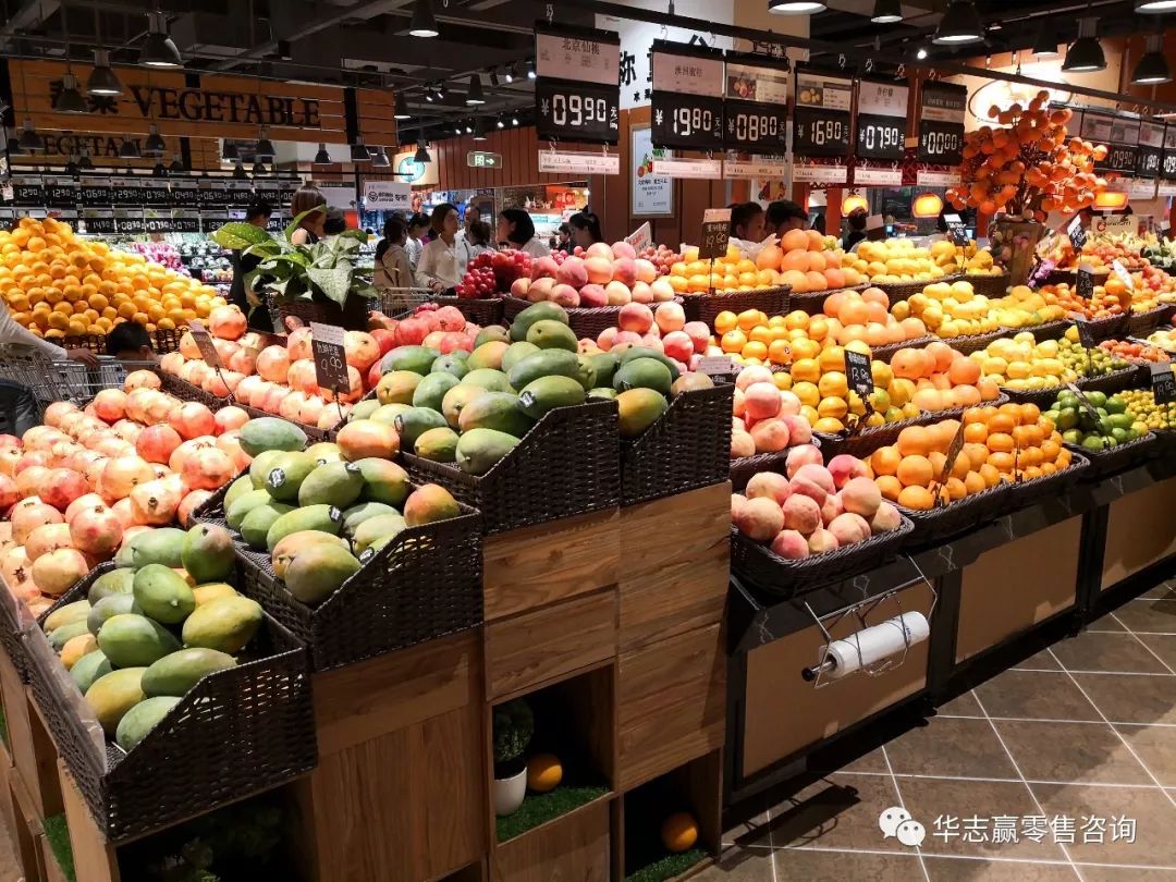 一,生鲜区不同菜市场