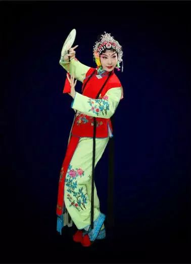 扮相,身段,台步都与青衣不同,主要突出老年人的特点.