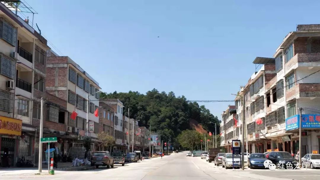 大坪镇观看阅兵式 弘扬爱国心