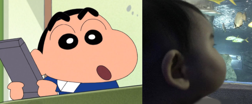 要说最惊奇的还是蜡笔小新的圆圆脸,当时看哪个突出的脸颊,真的以为是