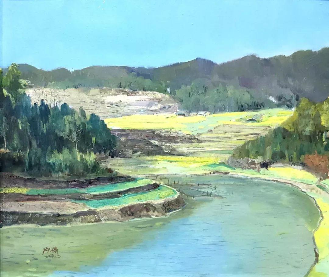 "中国梦·劳动美"腾冲市职工美术书法摄影作品展——绘画作品欣赏
