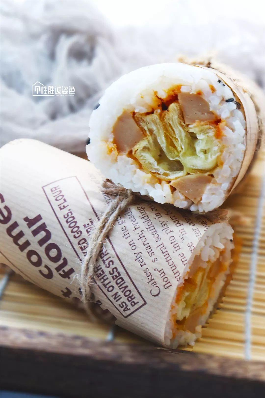 撑起魔都早点半边天的粢饭团脱糖米饭卷一卷香气扑鼻有嚼劲一大卷都不