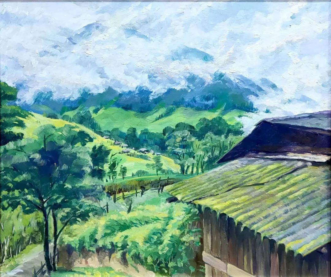 "中国梦·劳动美"腾冲市职工美术书法摄影作品展——绘画作品欣赏
