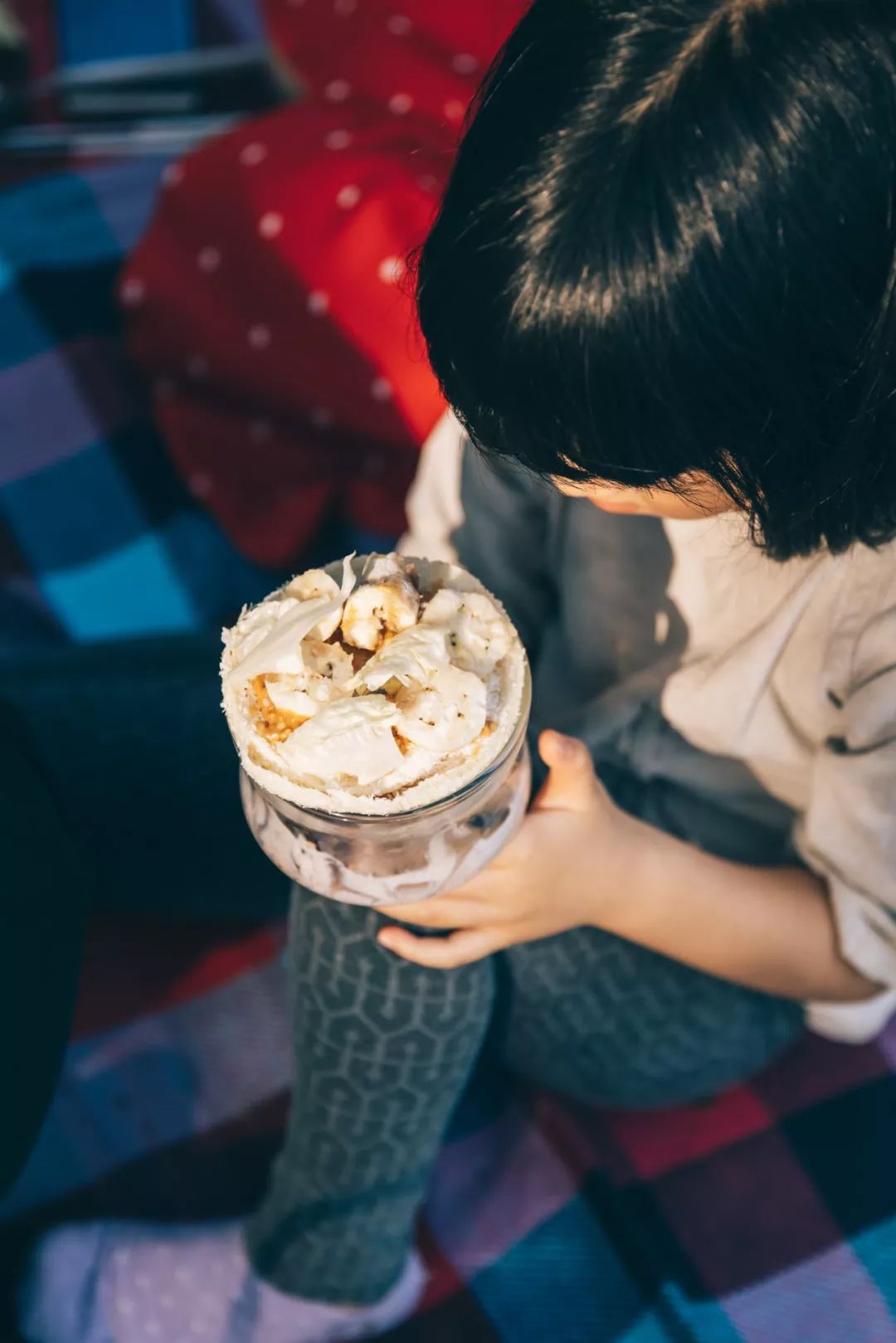 農場的火龍果,百香果,本來物語的藜麥以及baebee的蜂蜜進行酸奶撈diy