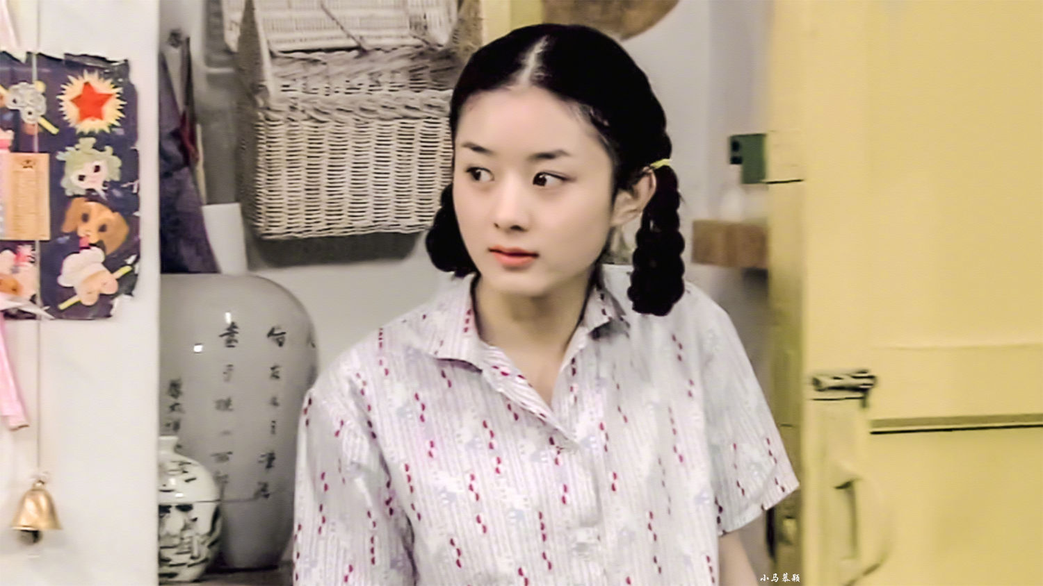 赵丽颖角色赏析之佟多多初登电视荧屏稚嫩的模样