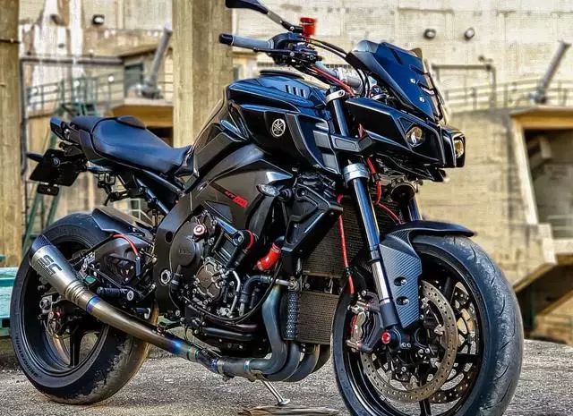 外形酷似外星人的机车雅马哈mt10实力不容小觑