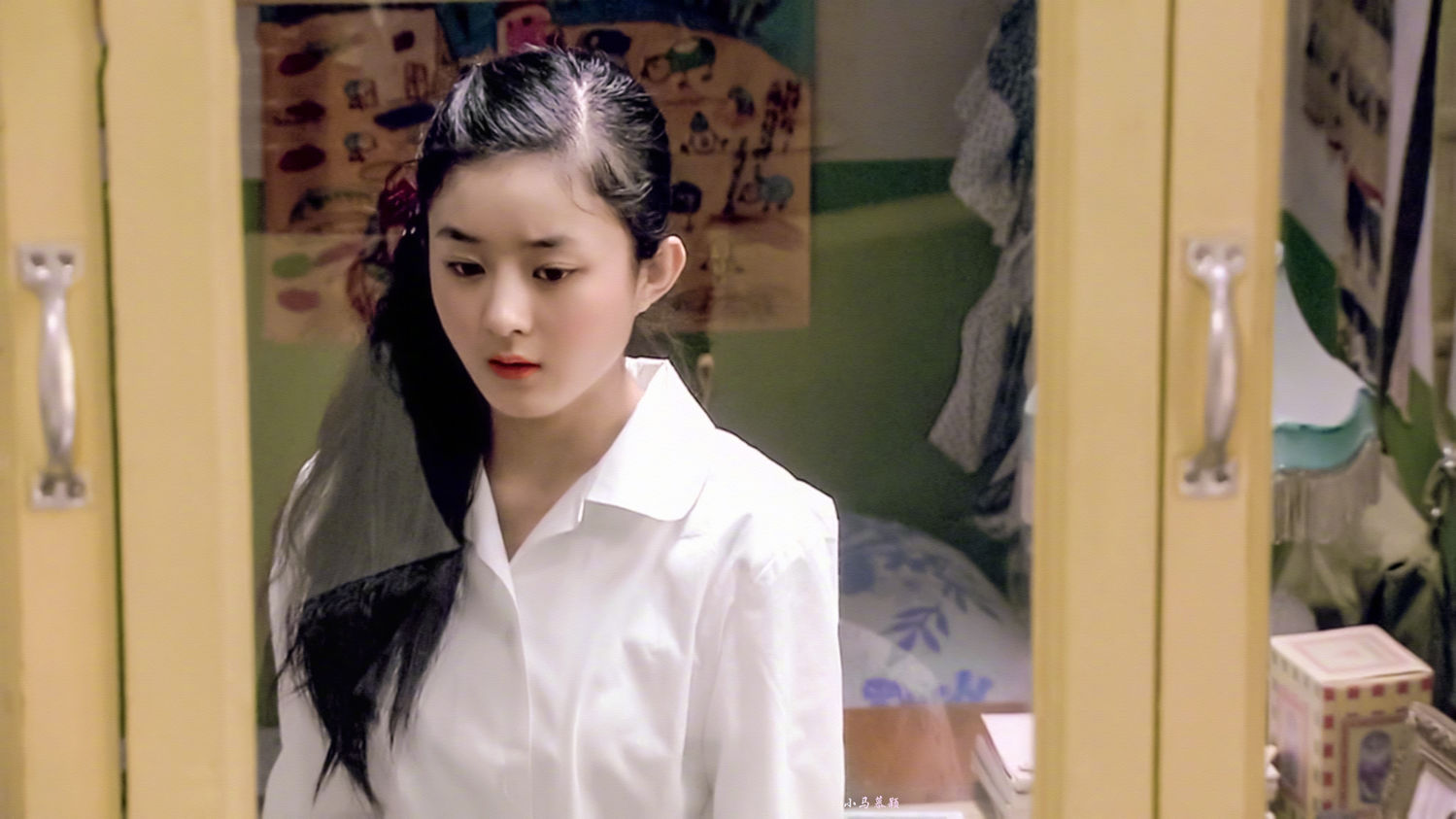 赵丽颖角色赏析之佟多多初登电视荧屏稚嫩的模样