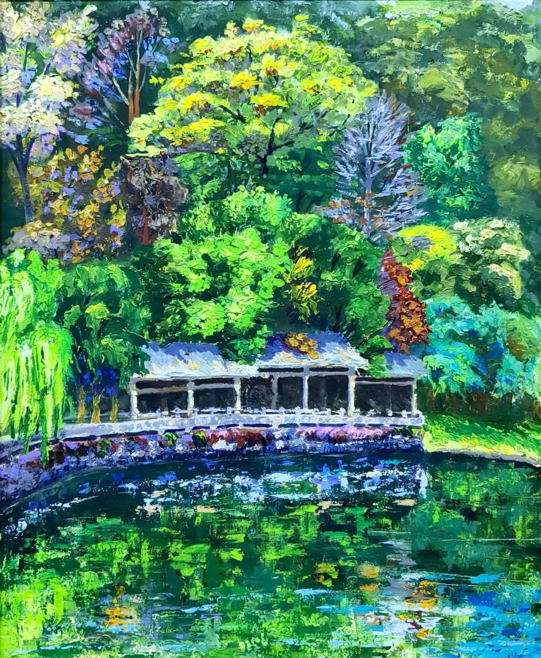 "中国梦·劳动美"腾冲市职工美术书法摄影作品展——绘画作品欣赏