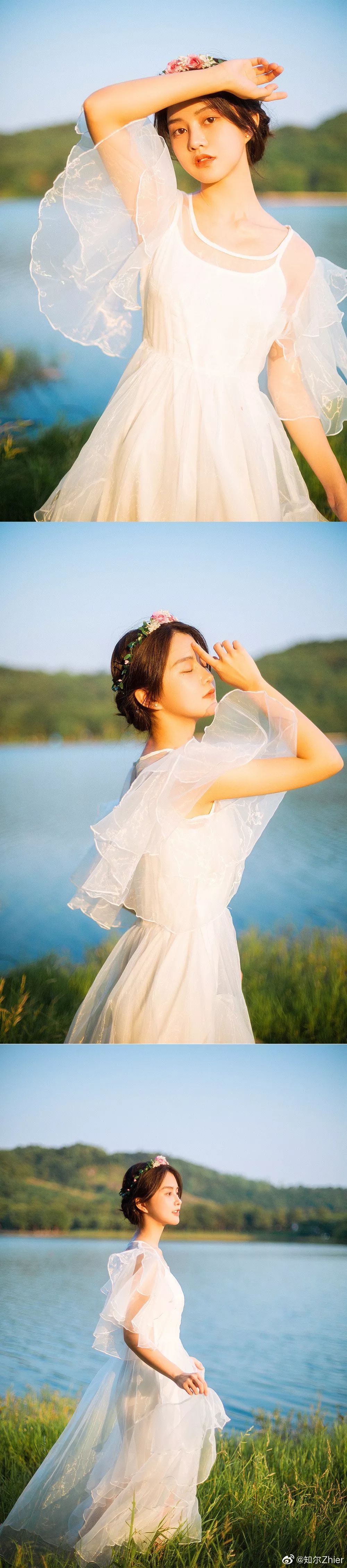 黄昏人像写真的后期调色