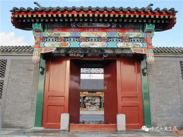 中式大美 | 宅院大门,开几扇为好?
