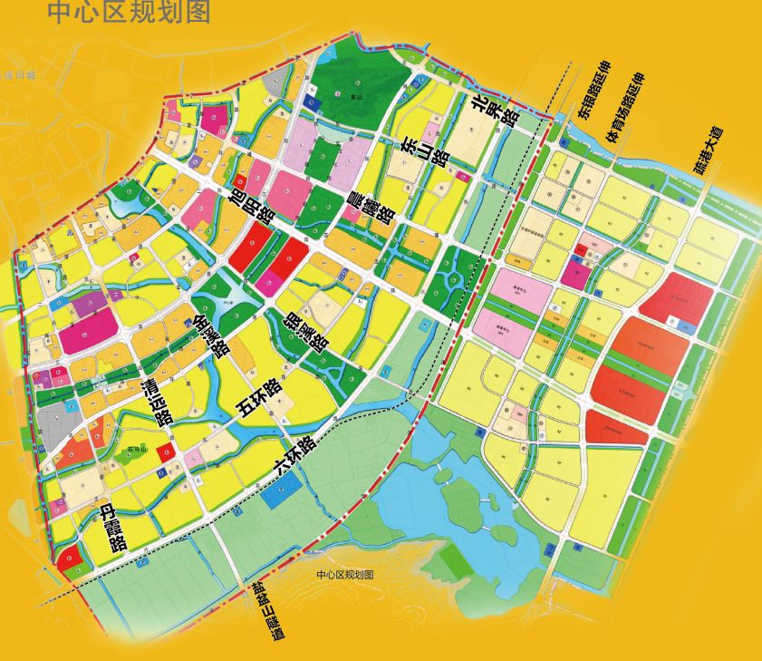 乐清城区规划图图片