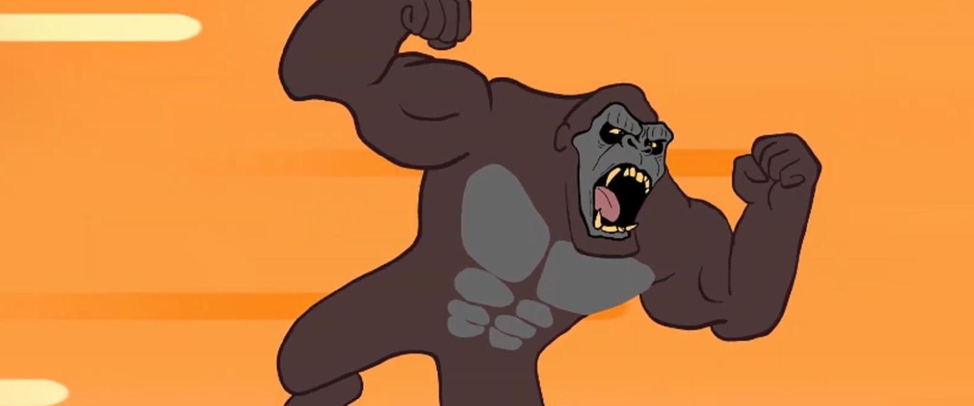 卡通版金刚大战哥斯拉双方实力悬殊结果成这样