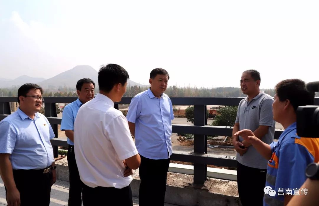 莒南高铁站建得怎样了?县委书记张佃虎实地调研建设情况