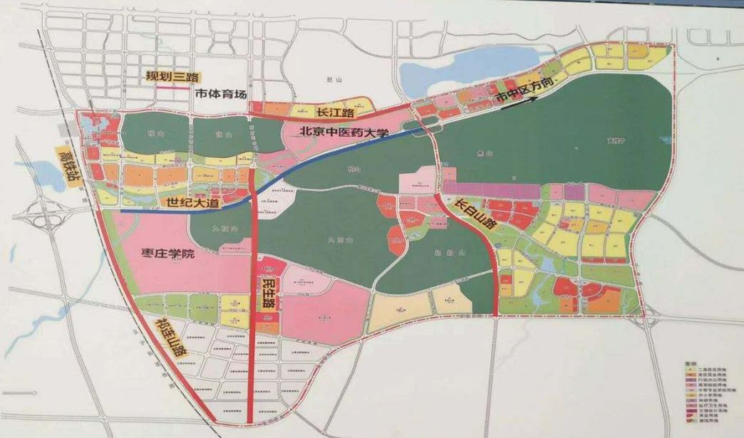 古镇口大学城规划图图片