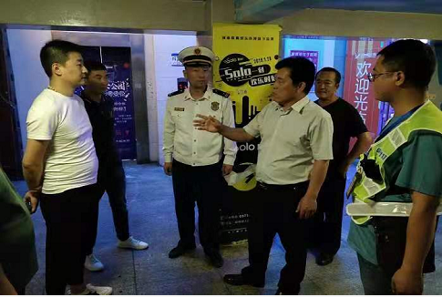 管城区应急管理局局长魏良平带队开展国庆期间安全生产实地调研