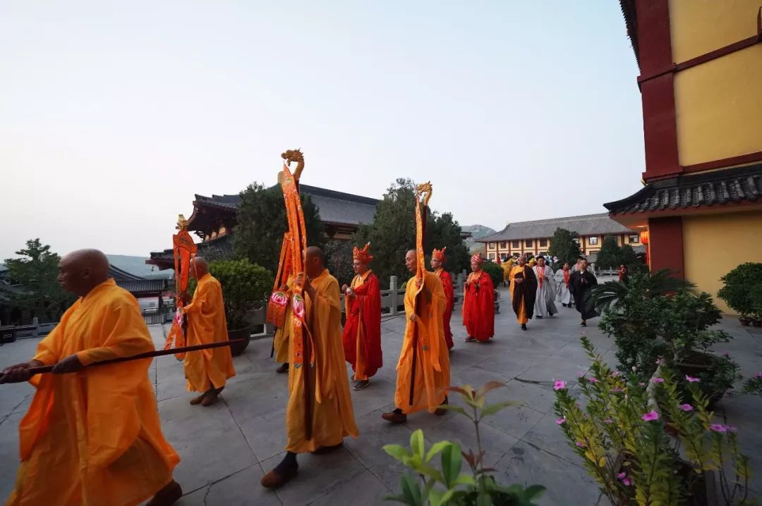 兜率寺水陸法會 | 內壇結界 發符懸幡