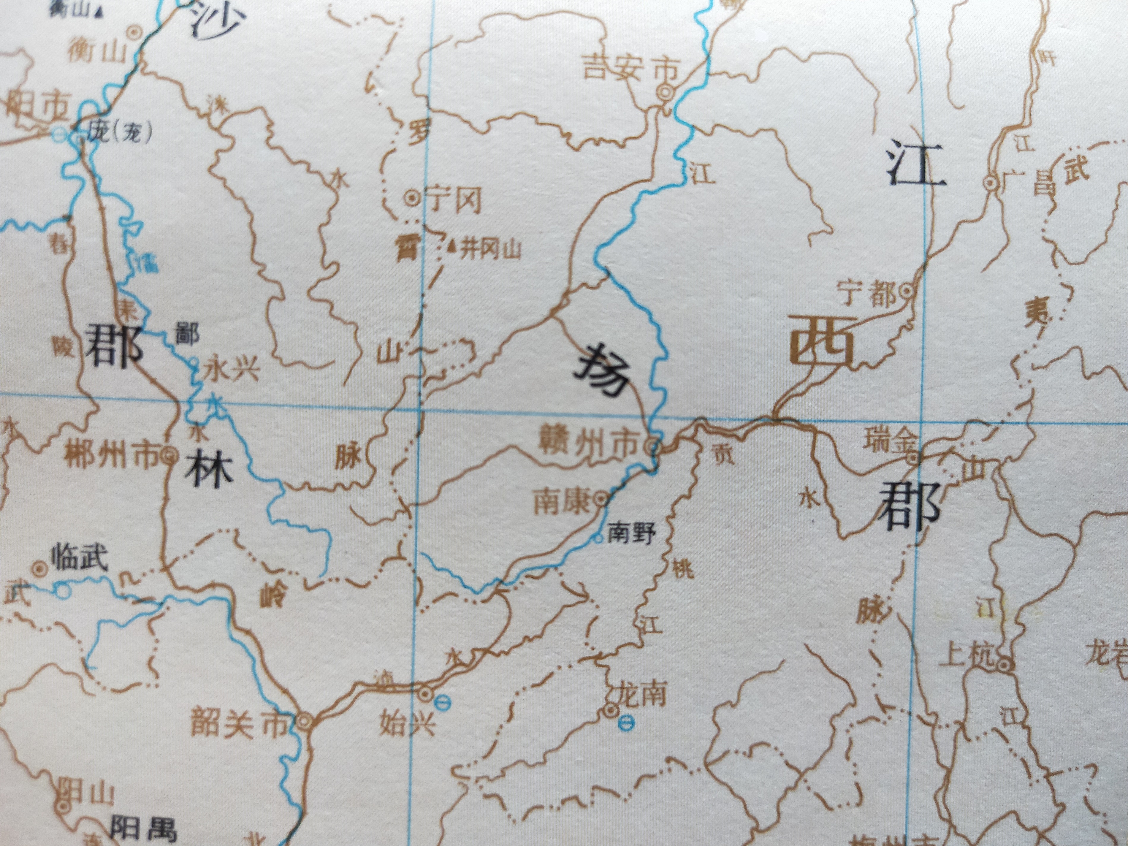 古地名演变江西赣州古地名及区划演变过程