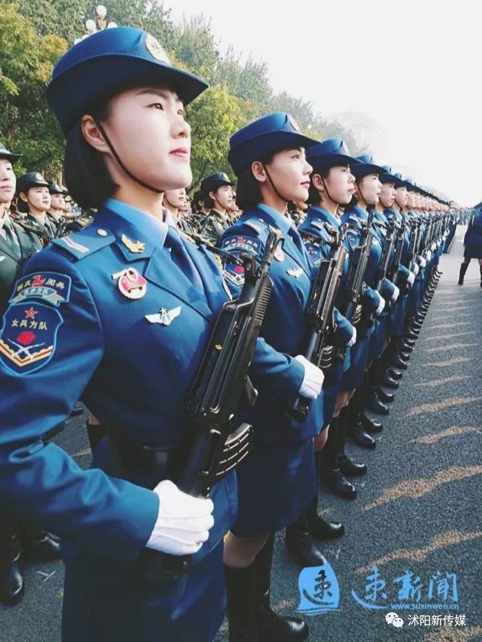 沭阳"玫瑰"绽放国庆阅兵式现场!