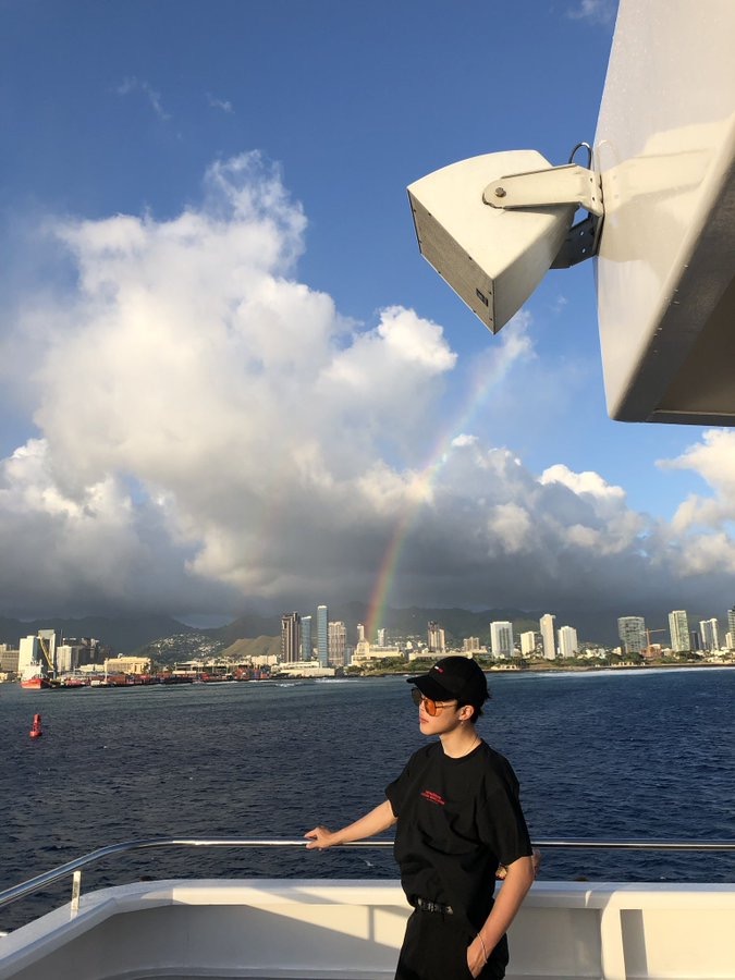 防弹少年团jimin现实男友照大放出"边旅行边拍摄的照片"_朴智旻