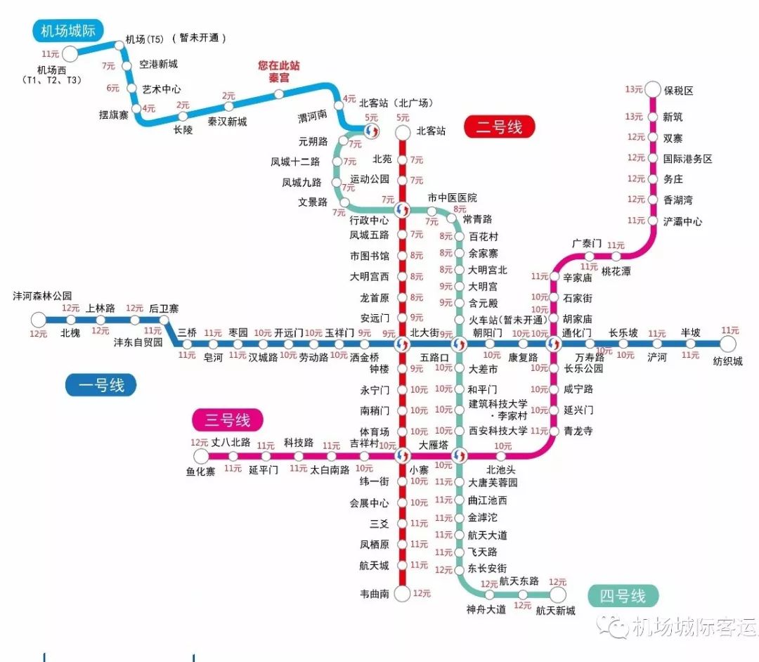 收好!西安机场城际最全购票指南来了