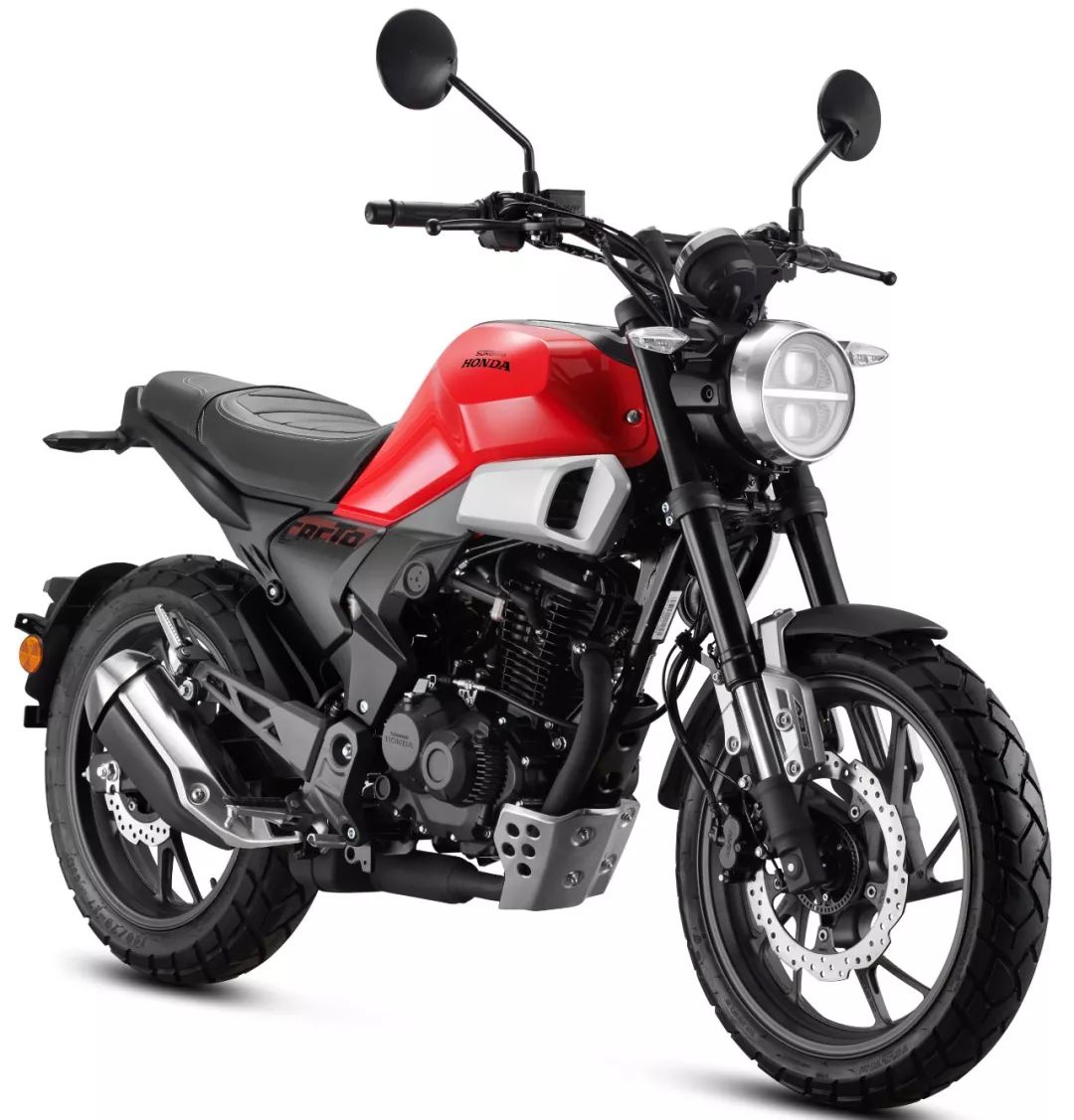 国庆献礼车出彩复古新大洲本田cbf190tr