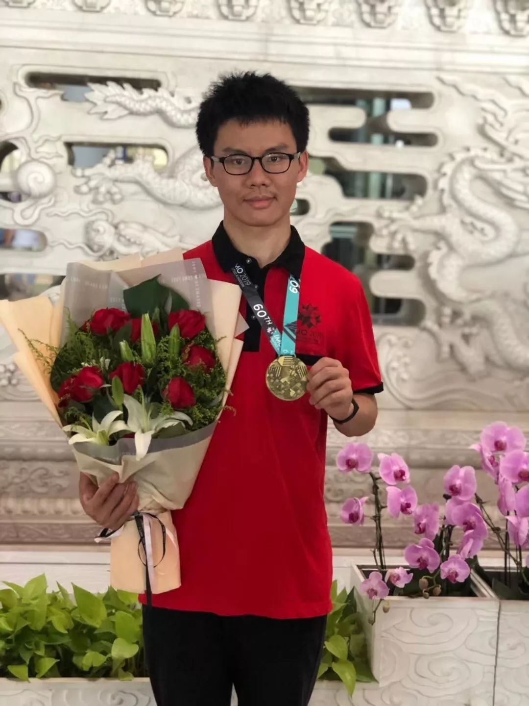 进入中国队的选手俞然枫是2019年南京唯一一位在这份