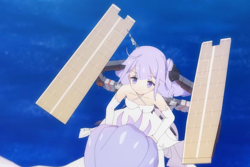 原创都在吐槽碧蓝航线动漫剧情,独角兽裙子的亮点,你看到了吗?