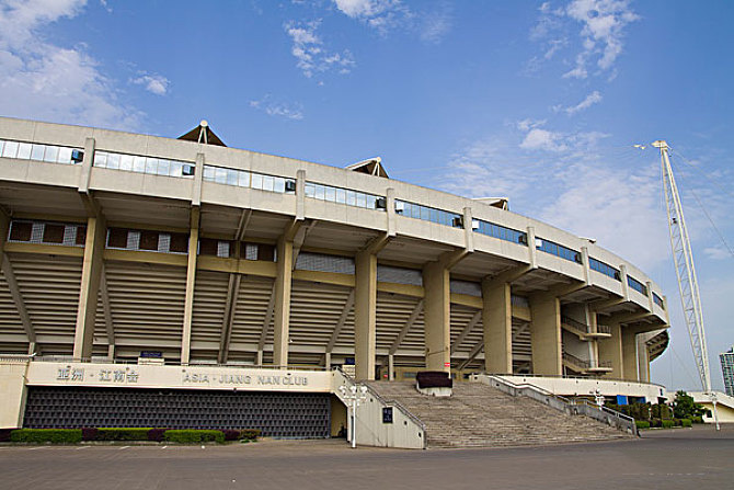 中国场馆剧院大全之义乌市梅湖体育馆